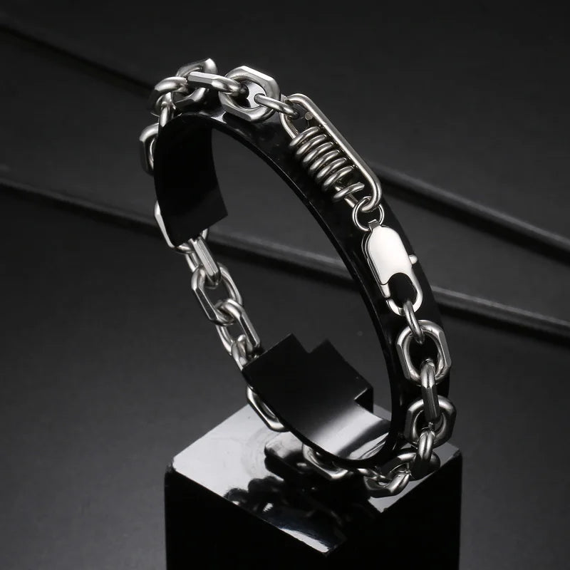 Bracelet Homme en Acier Inoxydable Kalen