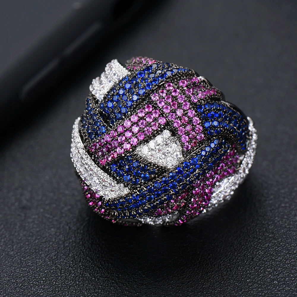 Bague Aurora Geometric