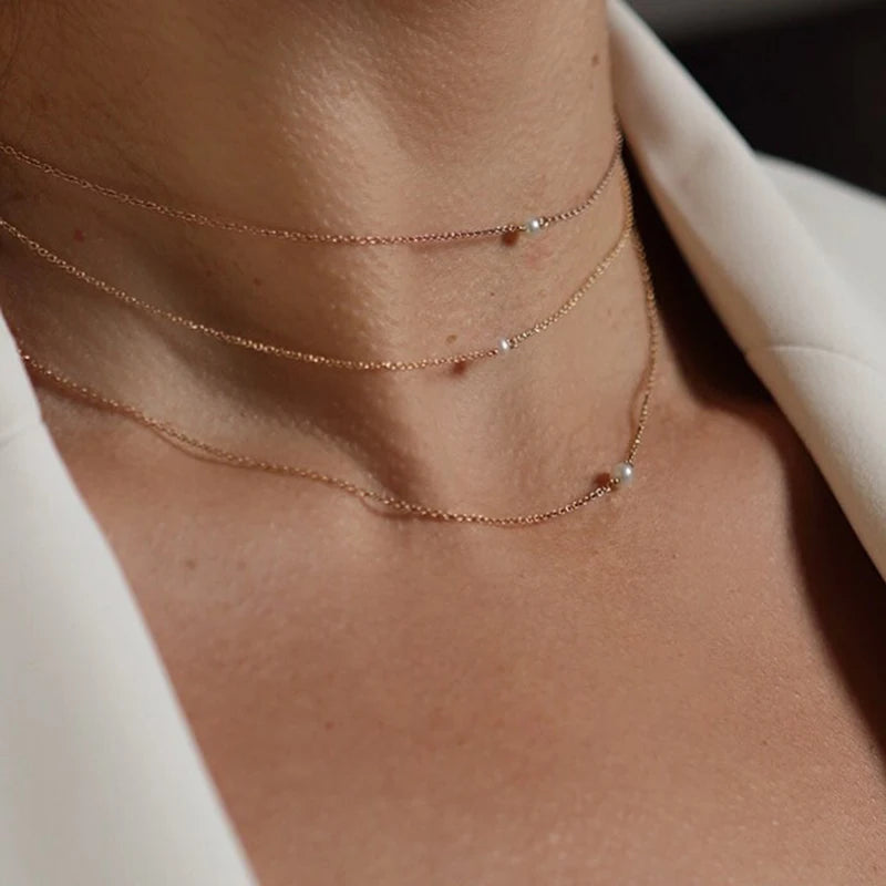 Collier Perle Naturelle