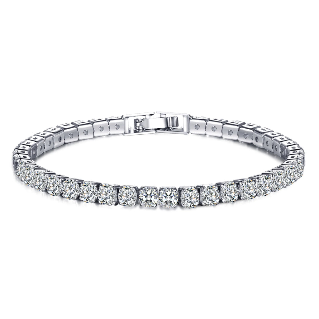 Bracelet Zircon Rang Simple ou Triple