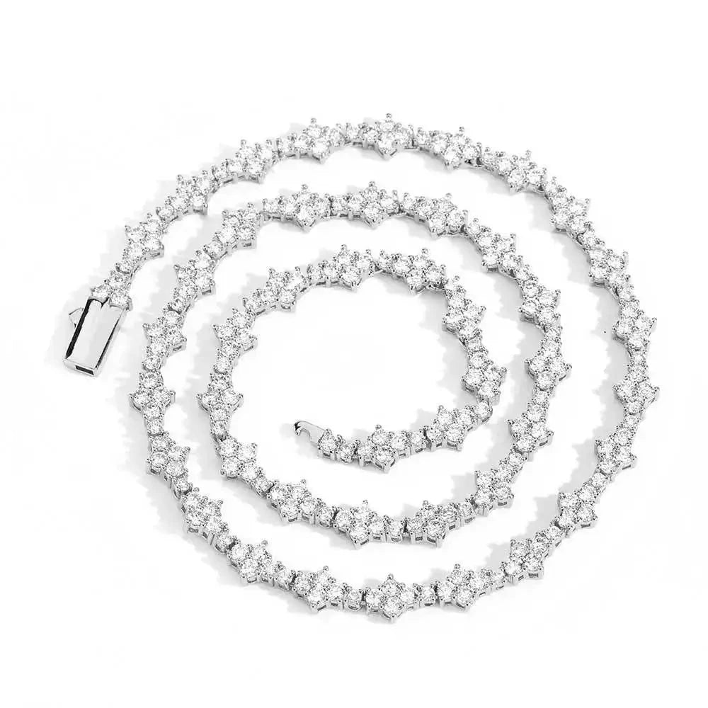 Collier Tennis Iced Out Zircone Cubique
