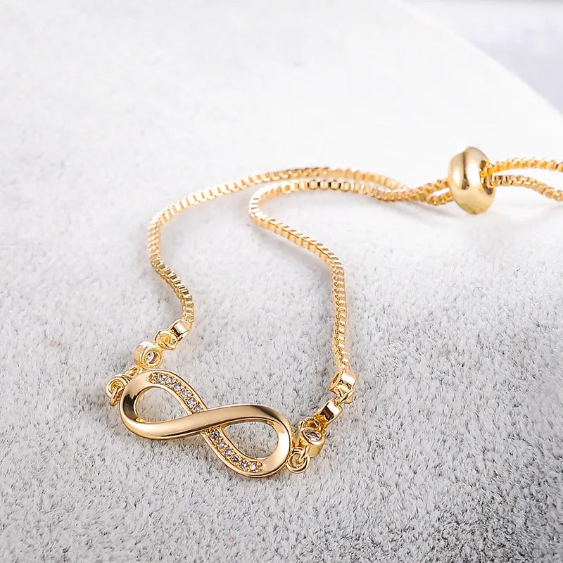 Bracelet Infini Ajustable