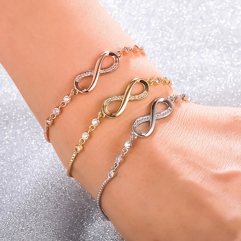 Bracelet Infini Ajustable