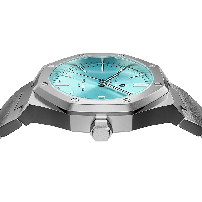 Montre Homme Acier Inoxydable – Quartz Japonais, Étanche & Élégante