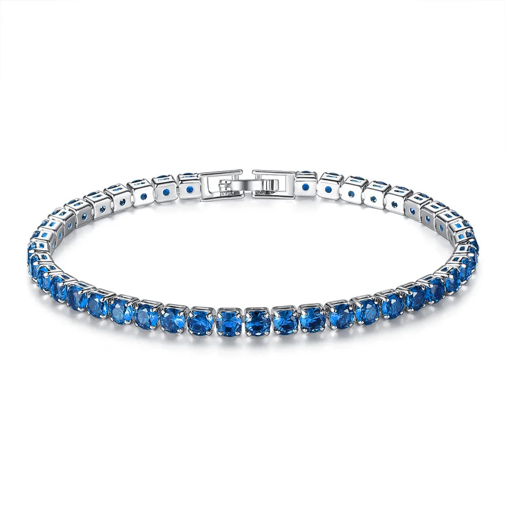 Bracelet Zircon Rang Simple ou Triple