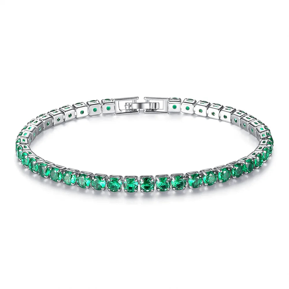 Bracelet Zircon Rang Simple ou Triple