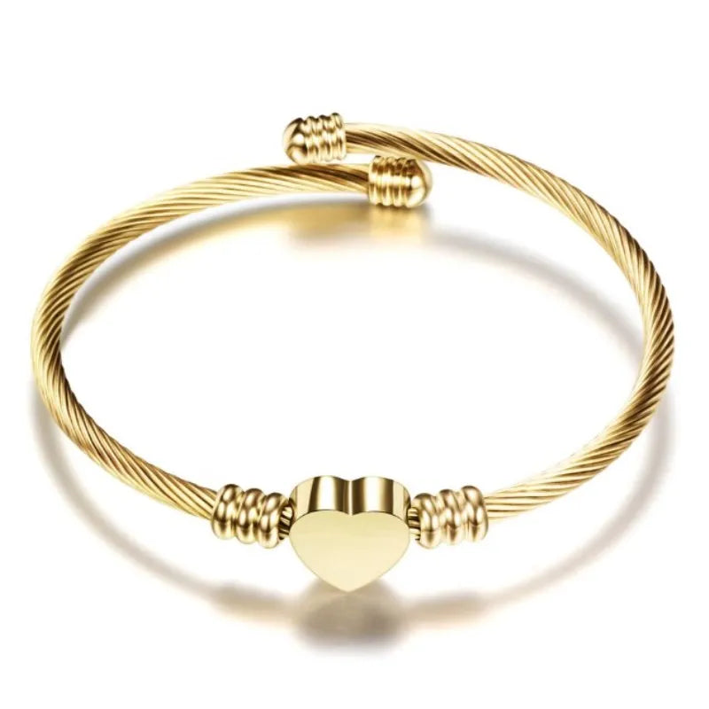 Bracelet Cœur Cristal Polyvalent