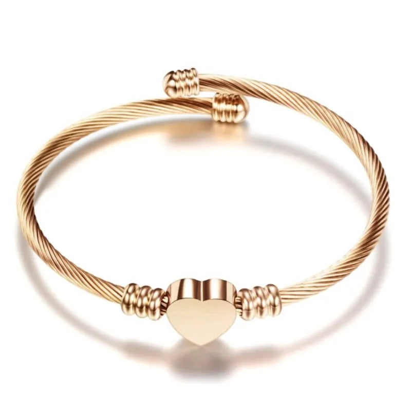Bracelet Cœur Cristal Polyvalent