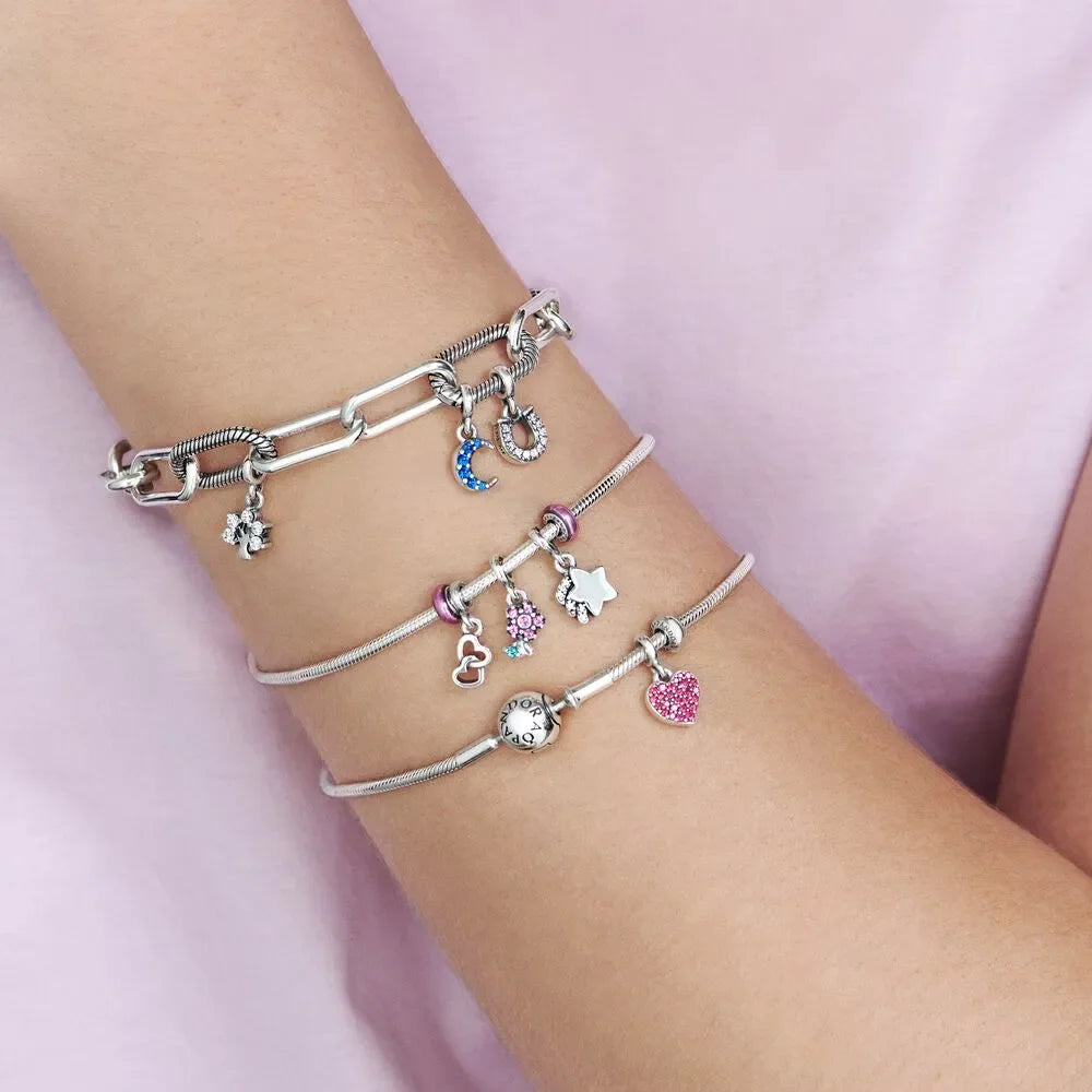 Bracelets Argent Beadeds Abalorios Pulseras